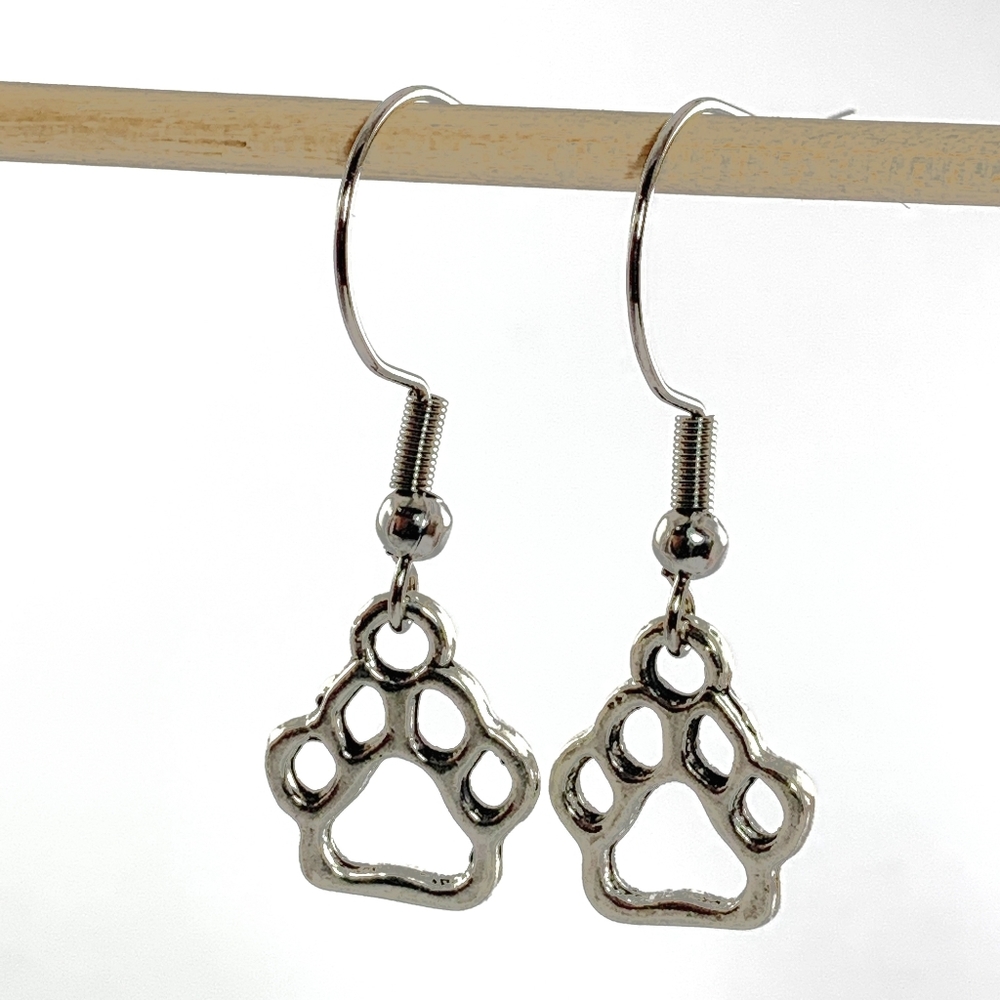 Stainless Steel Hook Paw earrings